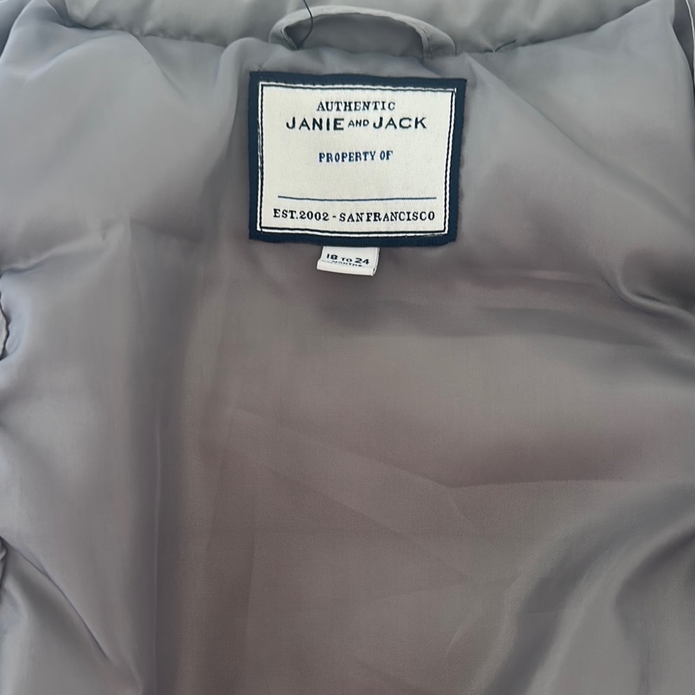 Janie and Jack Charcoal Outerwear